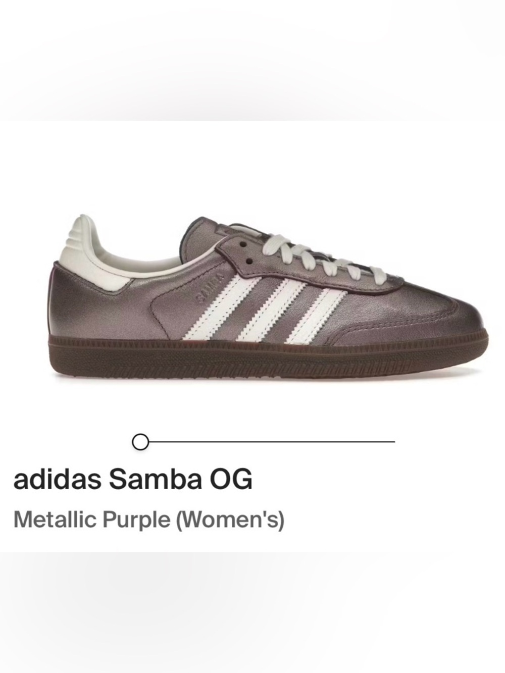 NWT adidas Samba OG W - Supracolor/Off White/Gum